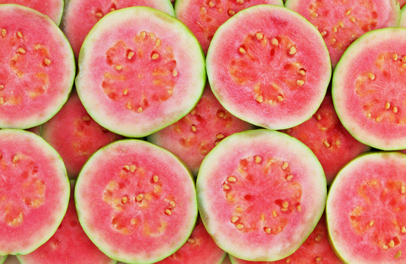 Pink guava background